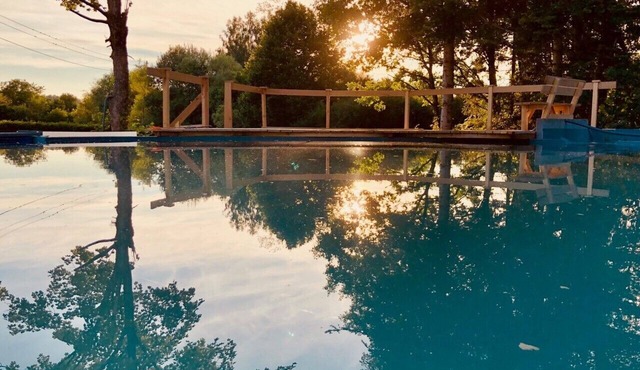 Holiday Apartment "Bodensee" with Terrace, Shared Garden & Swimming Pond