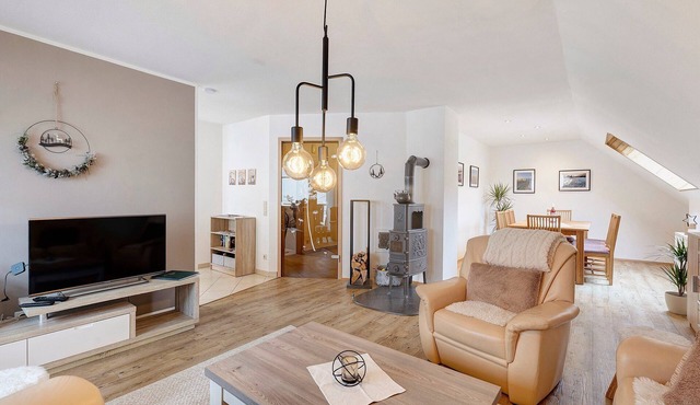 Holiday Apartment 'Grobbel' Near Nature with Fireplace