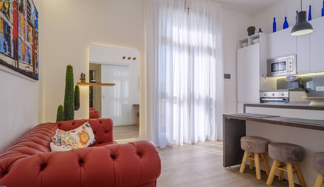 Holiday Apartment Fico D'India with Sea View, Terrace & Wi-Fi