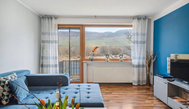Holiday apartment with a balcony and a lovely view of the Moselle