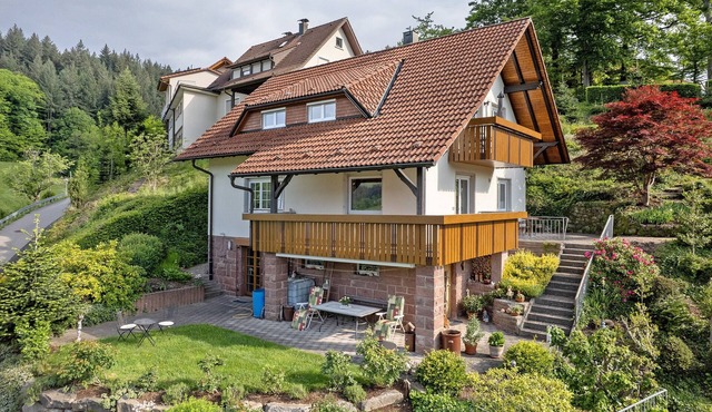 Holiday Apartment 'Herbert Panter' with Mountain & Valley Views, Private Balcony, and Wi-Fi