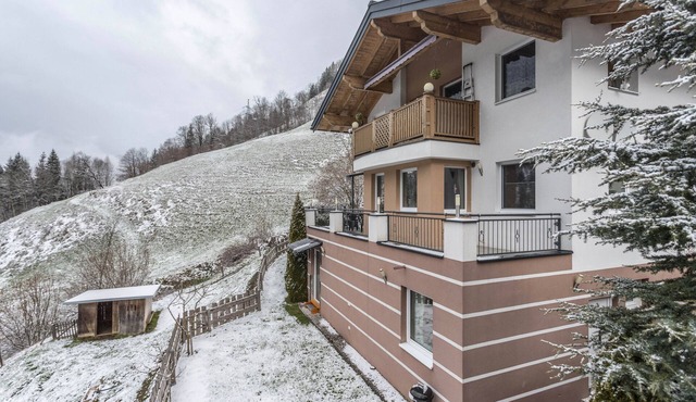 Holiday flat 'Chalet Berger' with mountain view, communal garden and WiFi.