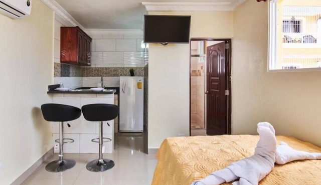 Holiday flat with water view