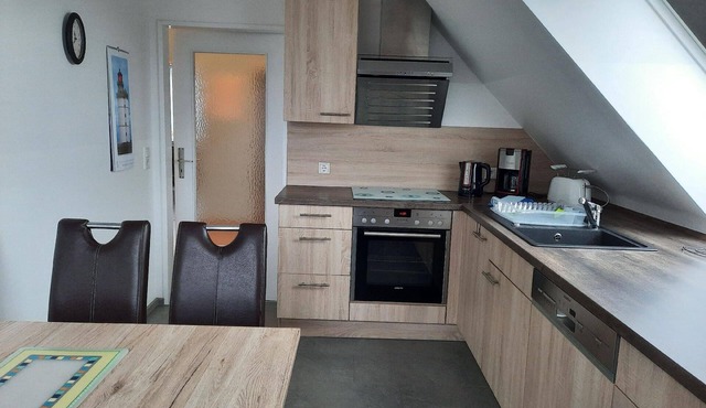 Holiday flat in Stelle with barbecue and terrace