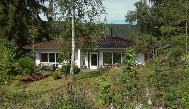 Holiday home complex Hilkenberg: House 3 with fireplace and. wild and romantic garden