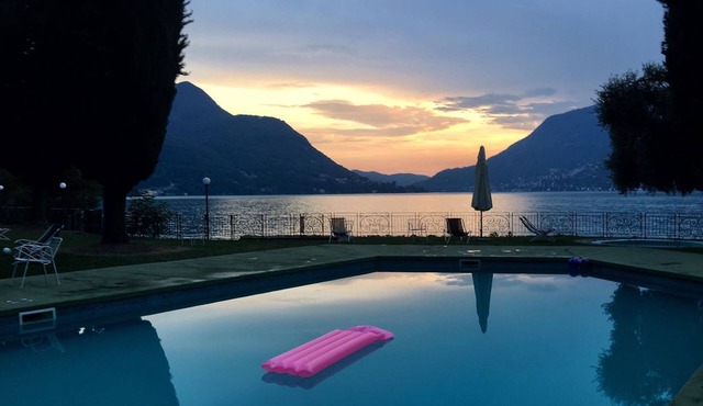 Holiday Home "Residence La Cava Bilocale B" with Lake View, Shared Pool & Wi-Fi