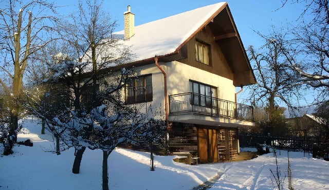 Holiday home with garage