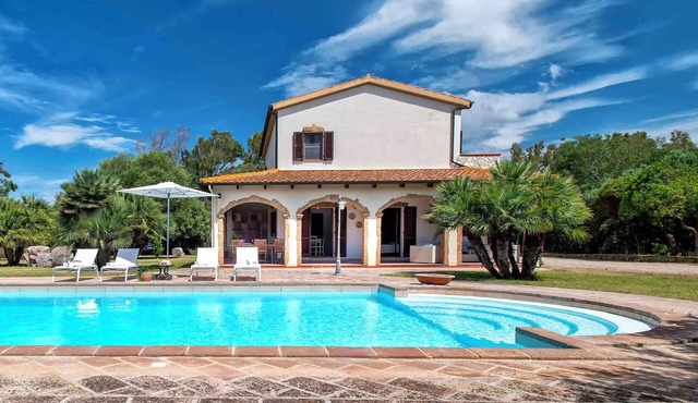 Holiday home with air conditioning
