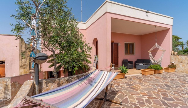 Holiday Apartment Amare 1 close to the Beach with Covered Terrace & Garden