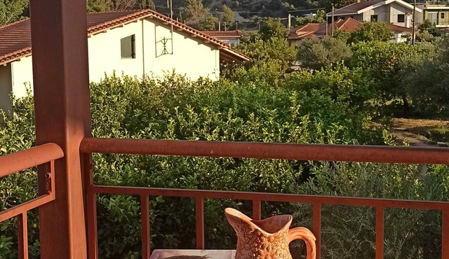 Holiday two-floor 133 square meters house with large garden and lemon trees.