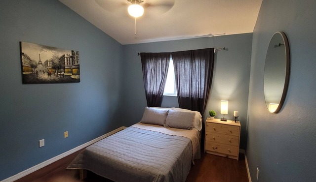 Home away from home!! Spacious 4 bedroom home!! With a fenced-in backyard!!!!!