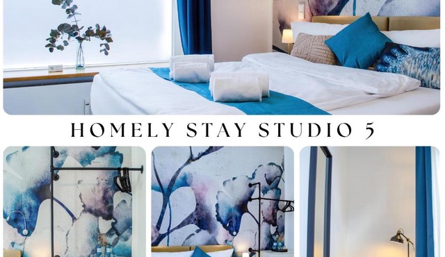HOMELY STAY Studio 5 - Trendy Self-Check-In Stay in Munich