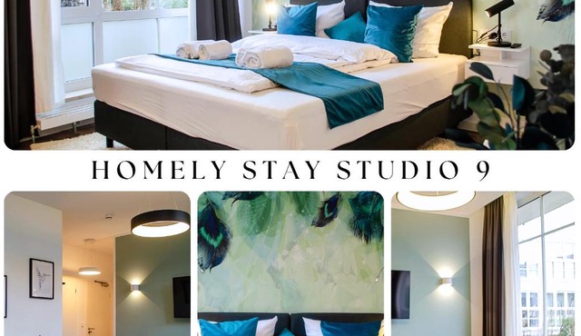 HOMELY STAY Studio 9 - Stylish & Convenient Self-Check-In Studio in Munich
