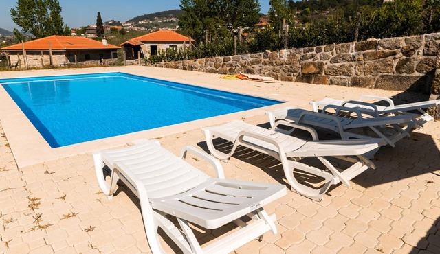 Homerez - Amazing house for 3 ppl. with shared pool and balcony at Fornos