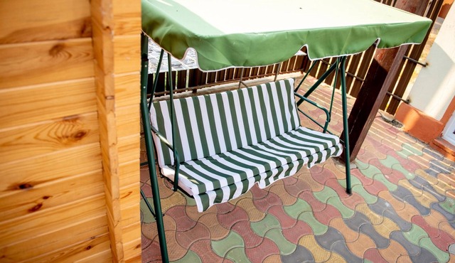 Homerez - Studio 500 m away from the beach for 2 ppl. with garden at Constanța