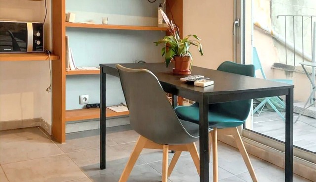 Homerez - Studio in Aix - terrace, city view