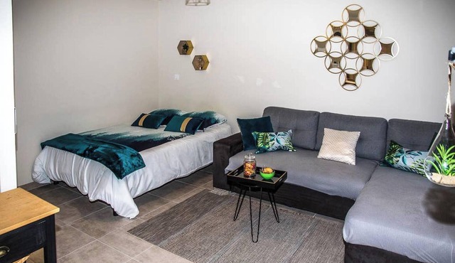 Homerez - Studio in Abondant with parking.