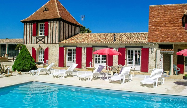Homerez - Villa for 6 ppl. with swimming-pool, garden and terrace at Gardonne