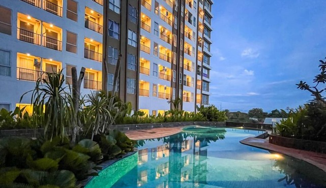 Homey Studio At Tamansari Skylounge Makassar Apartment