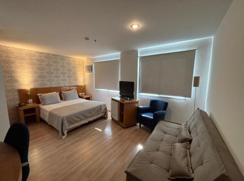 Hotel Vila Olimpia Itaim com garagem grátis e ar cond 2103