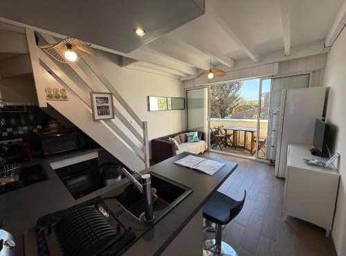 Hourtin Vibes - Appartement 4 à 6 personnes à 150m de la plage - 2 chambres et mezzanine