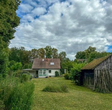 House Between Forest And Fields In Brandenburg