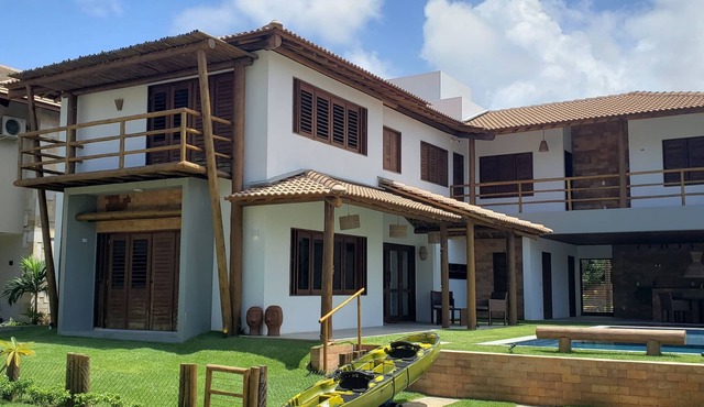 House in a beachfront condominium in Maragogi