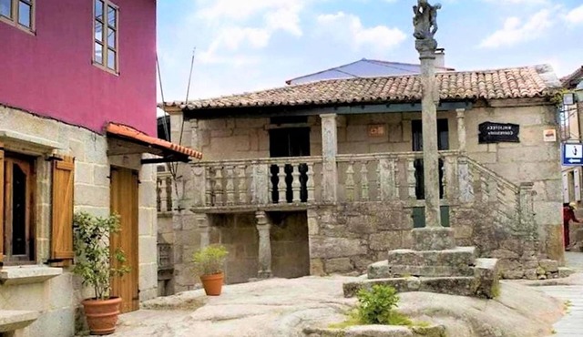 House in Combarro by the Sea