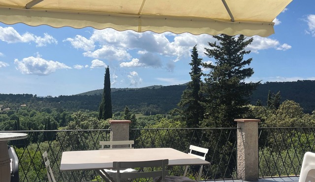 House in Provence Verte with magnificent view