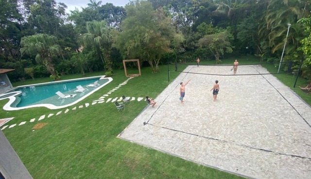 House in Riviera, 600 meters from the beach: swimming pool, jacuzzi and beath tennis court!