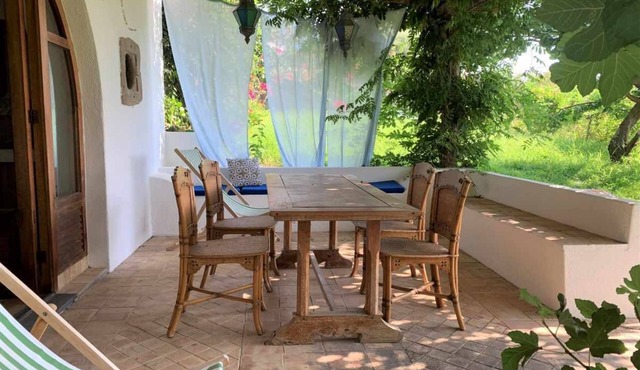 House La Pineta, surrounded by a well-kept garden