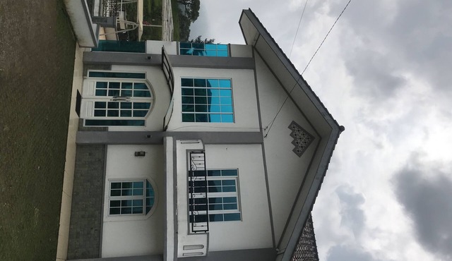 House on cliff