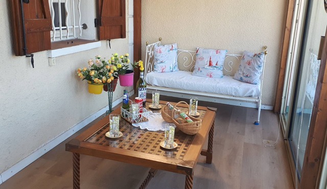 House with garden between the Mugel and Figuerolles creeks. Pets allowed