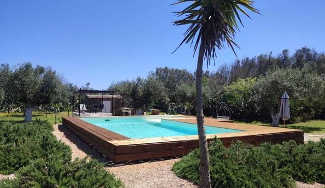 HOUSE WITH GARDEN AND SWIMMING POOL FOR EXCLUSIVE USE IN SALENTO, OTRANTO, LECCE