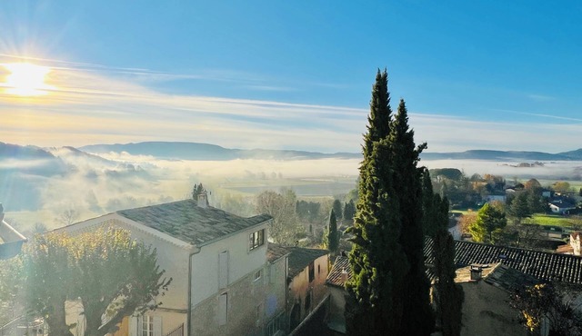 House with Luberon view