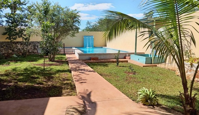 House with pool