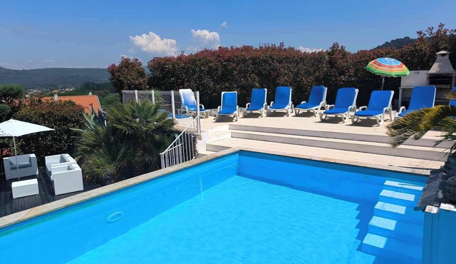House with private pool near beaches and river