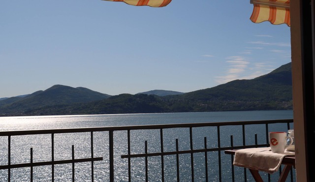 house with private terrace and beautiful lake view