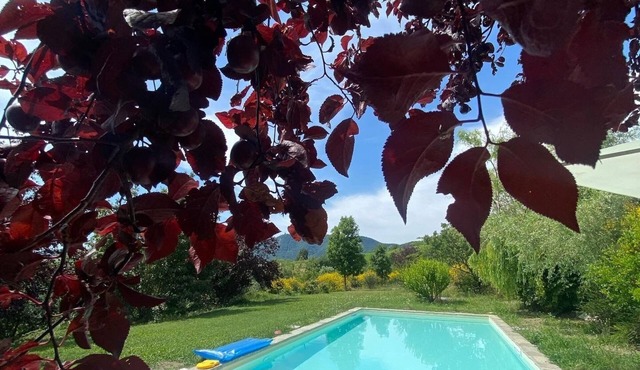 Houses Crovina, large apartment with swimming pool in the hills
