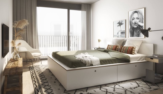 HUB STUDIO with 41 - 45 sqm for 1-2 persons
