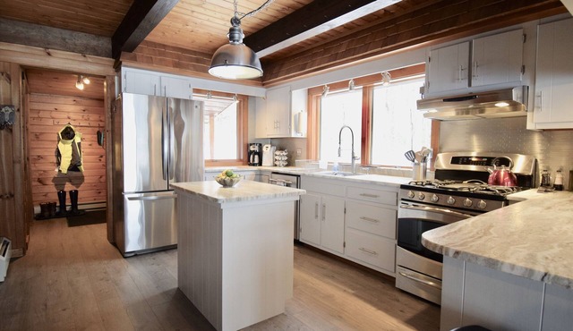 Iconic Post and Beam Lake House
