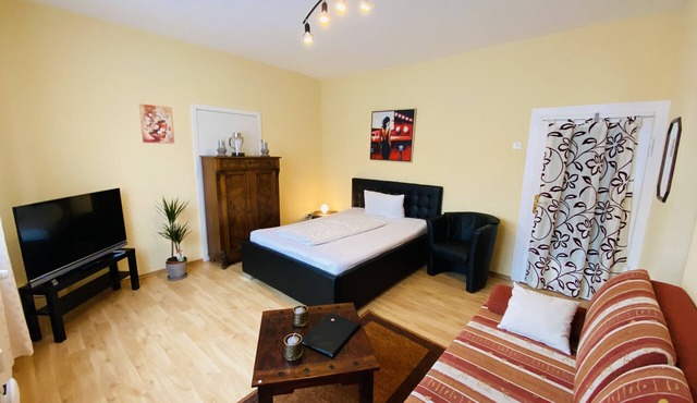 Ideal for commuters or fitters on 27 square meters in Schleusingen for up to 2 people