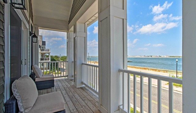 Idyllic Oceanfront Home on Atlantic City Boardwalk