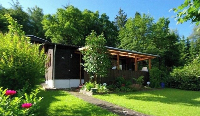 Idyllically situated forest cottage in the front Hunsrück