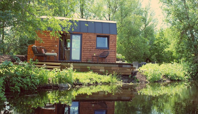 Idyllisches Tiny House mit schöner Aussicht - Airco - WiFi - 30min von Adam