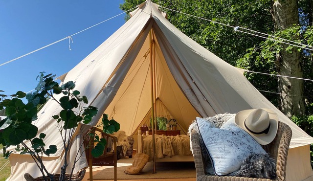 Idyllisk Glamping Rett ved Elven