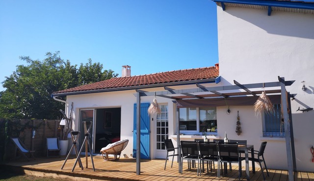 Ile d'Oleron house, 3 stars, near Gatseau beach, 8 people, 4 bedrooms