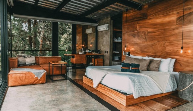 Immersive Nature-Inspired Suite w/Private Pool & Hot tub + Andes Backdrop