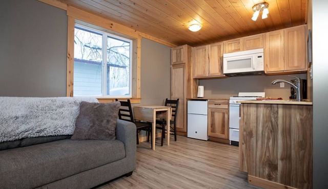 In the heart of Downtown Talkeetna: Chulitna Cabin