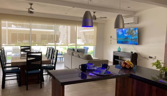 Increíble depto. de lujo PB en Vidamar Residencial